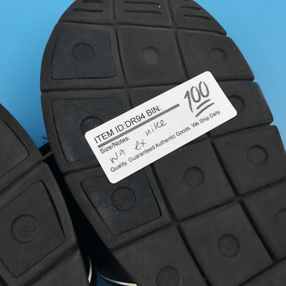 Nike Womens Black White   Sandals Sz 9 EX DR00094 - Picture 7 of 7